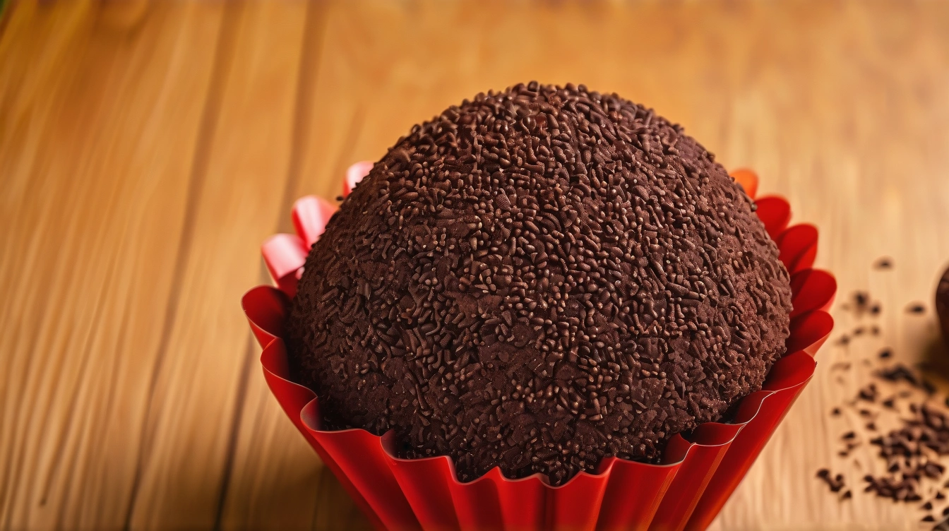 Brazilian brigadeiro, a staple of Brazilian birthday parties